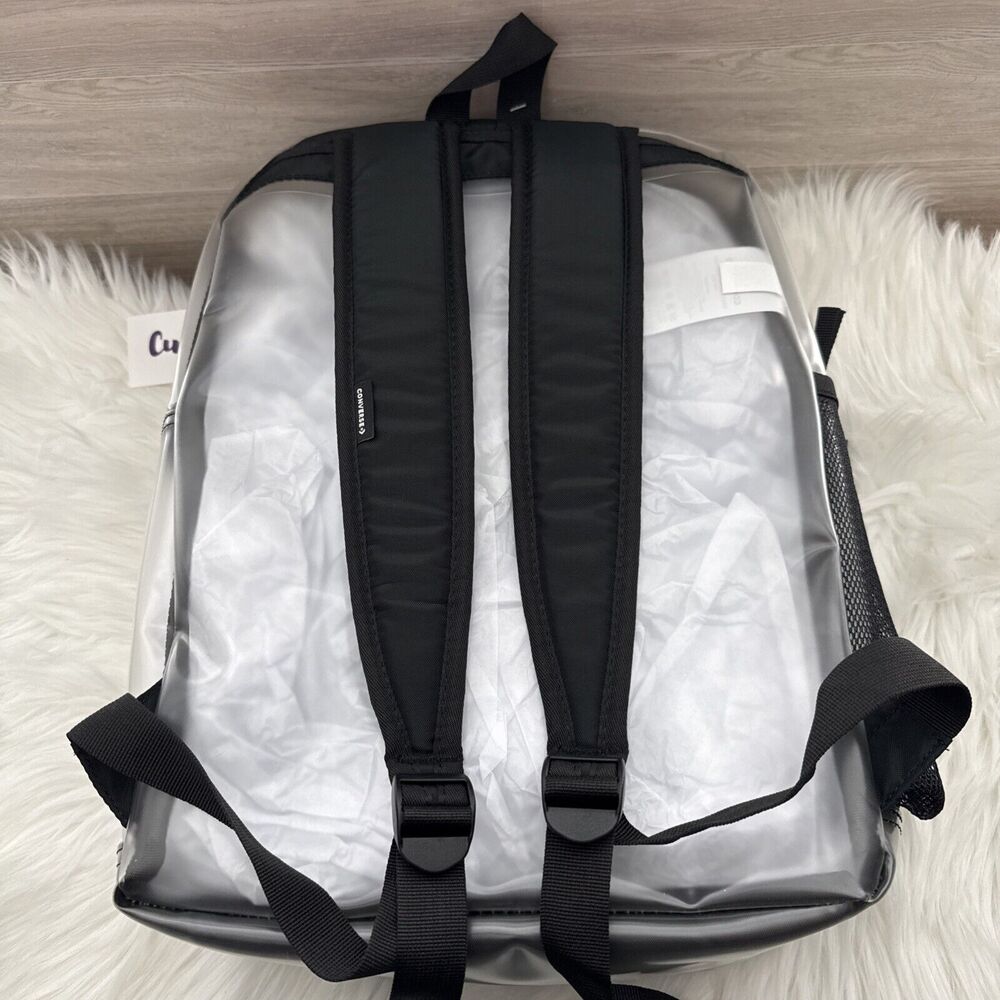 Converse Clear‎ Medium Size Transparent Black Bac… - image 8